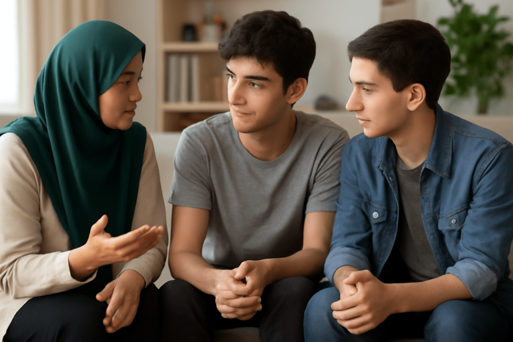 نحوه برخورد والدین با دوست نوجوان